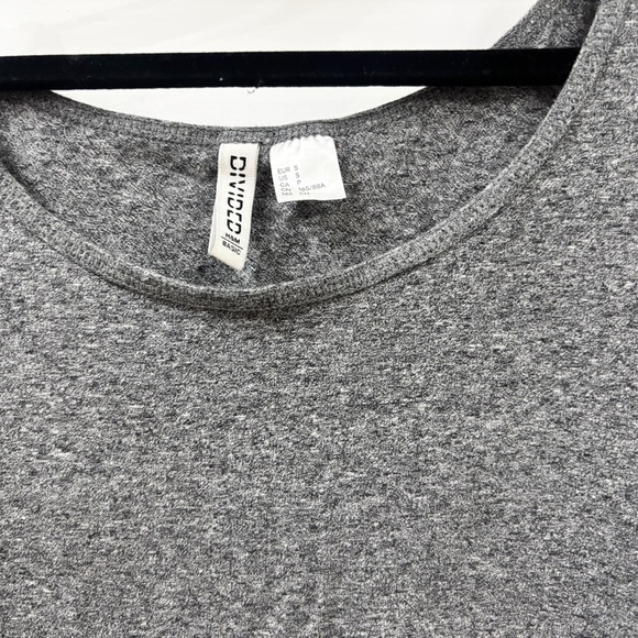 H&M Essential Grey Speckled Sleeveless Gray Tank Top - Sz Small - Picture 7 of 12